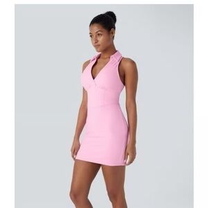 HALARA Soft Pink Sleeveless Mini Dress